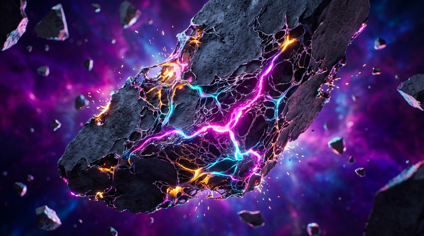 Generated artwork from aether-scorched-concrete-lace