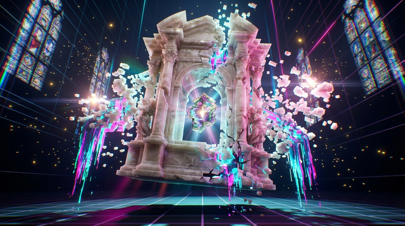 Generated artwork from alabaster-glitch-reliquary