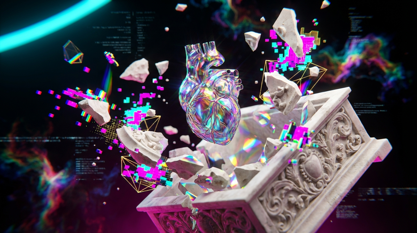 Generated artwork from alabaster-glitch-reliquary