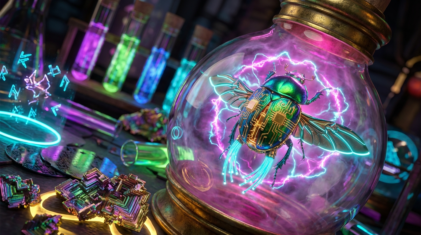 Generated artwork from alchemical-circuit-taxidermy