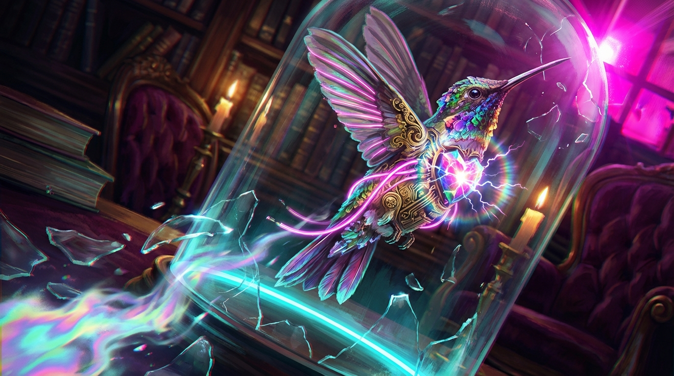 Generated artwork from alchemical-circuit-taxidermy