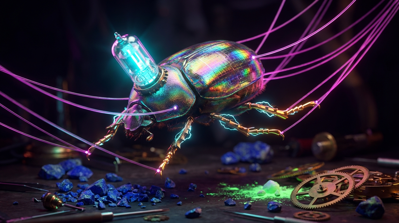 Generated artwork from alchemical-circuit-taxidermy