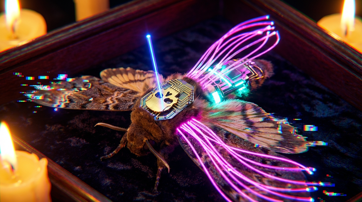 Generated artwork from alchemical-circuit-taxidermy