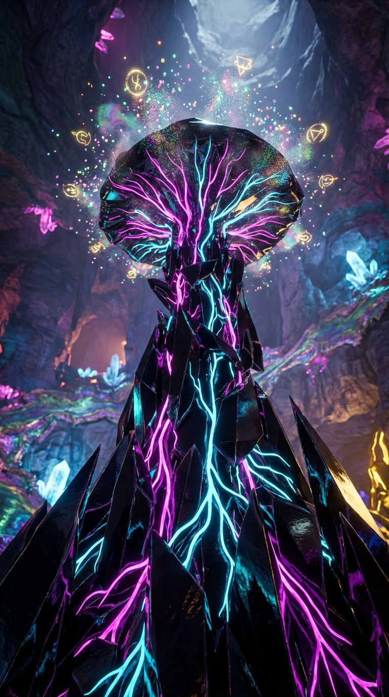 Generated artwork from alchemical-obsidian-mycelium