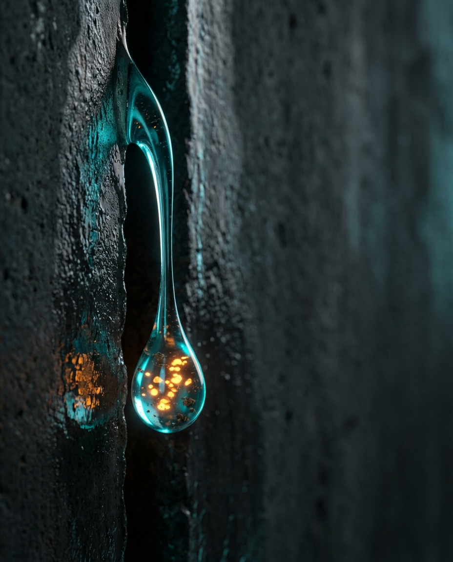 Generated artwork from bioluminescent-brutalist-ichor