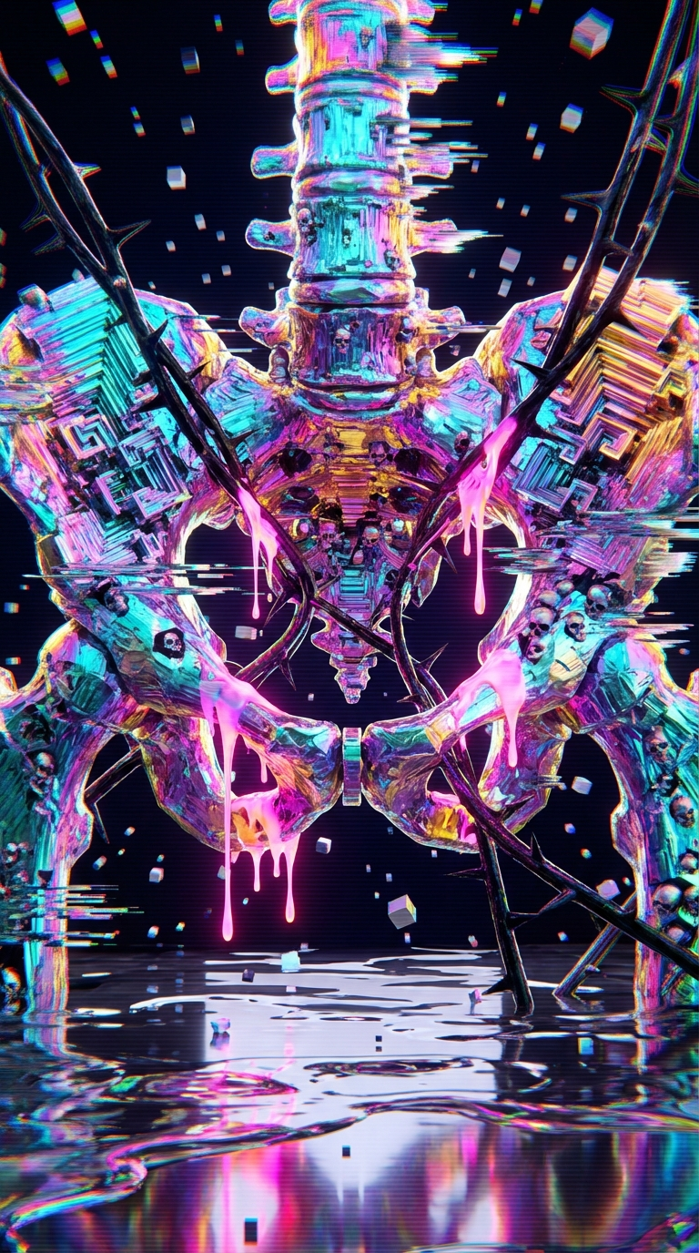 Generated artwork from bismuth-bramble-ossuaries