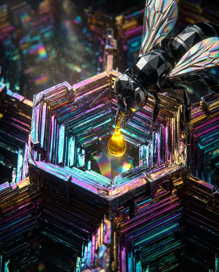 Generated artwork from bismuth-brutalist-apiary