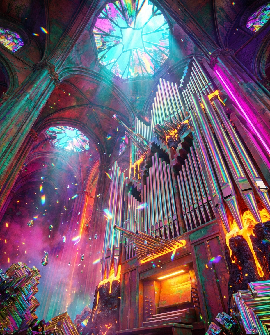 Generated artwork from bismuth-cathedral-slag