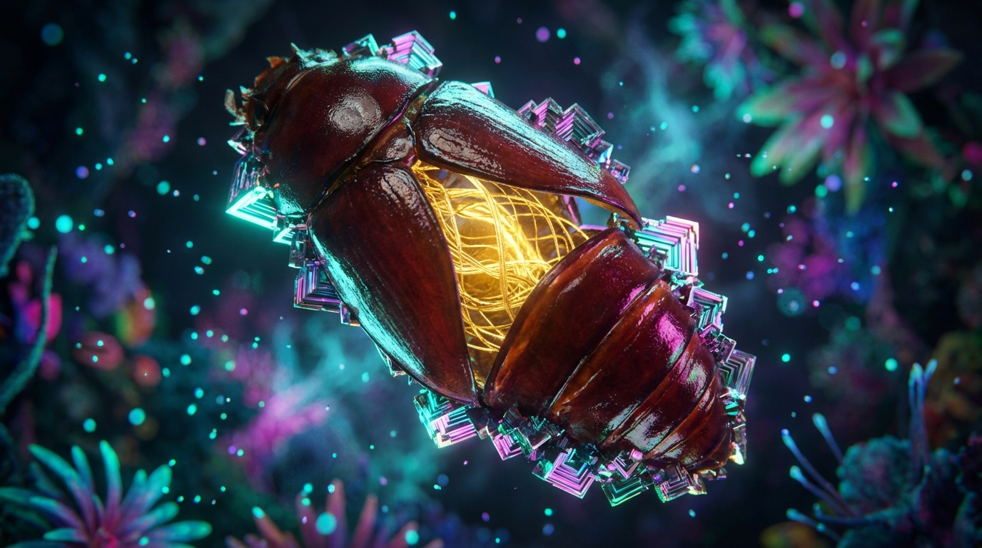 Generated artwork from bismuth-chitin-reliquary