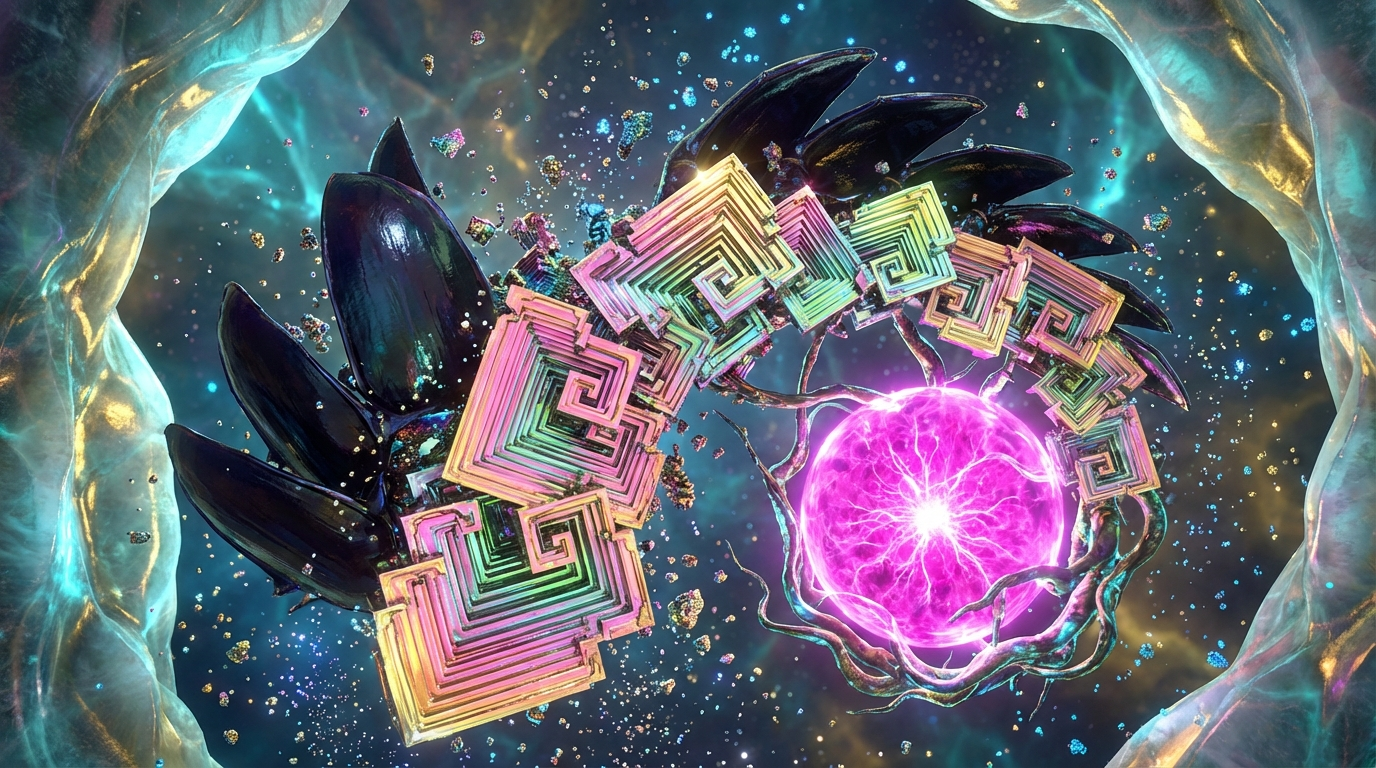 Generated artwork from bismuth-chitin-reliquary