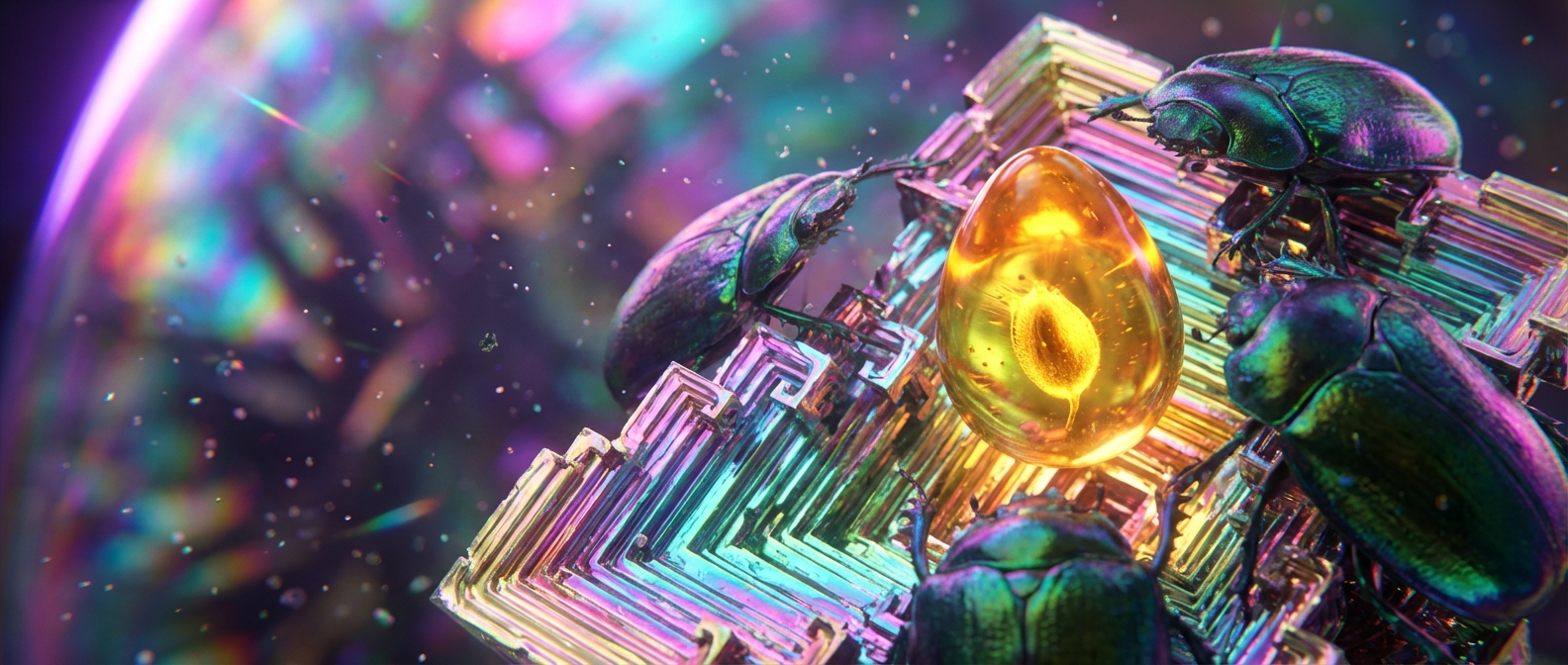 Generated artwork from bismuth-chitin-reliquary