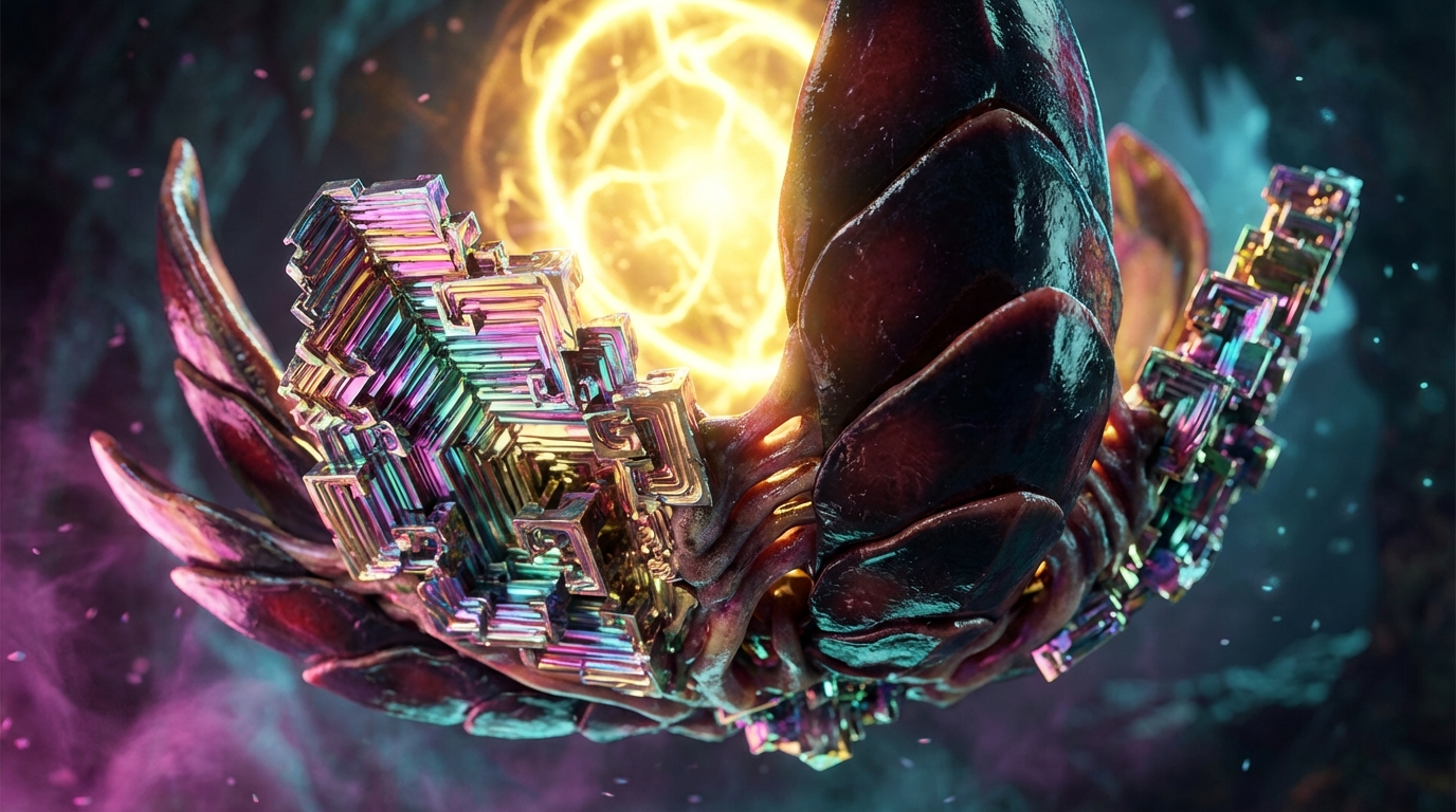 Generated artwork from bismuth-chitin-reliquary