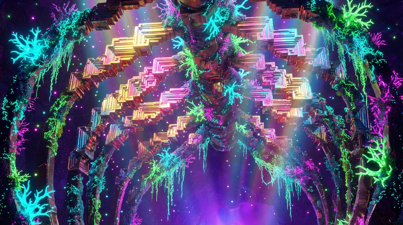 Generated artwork from bismuth-lichen-ossuaries