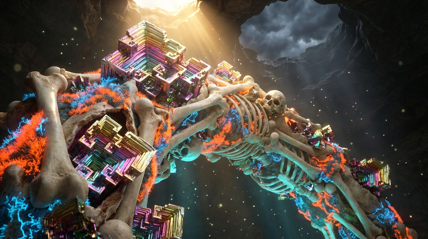 Generated artwork from bismuth-lichen-ossuaries