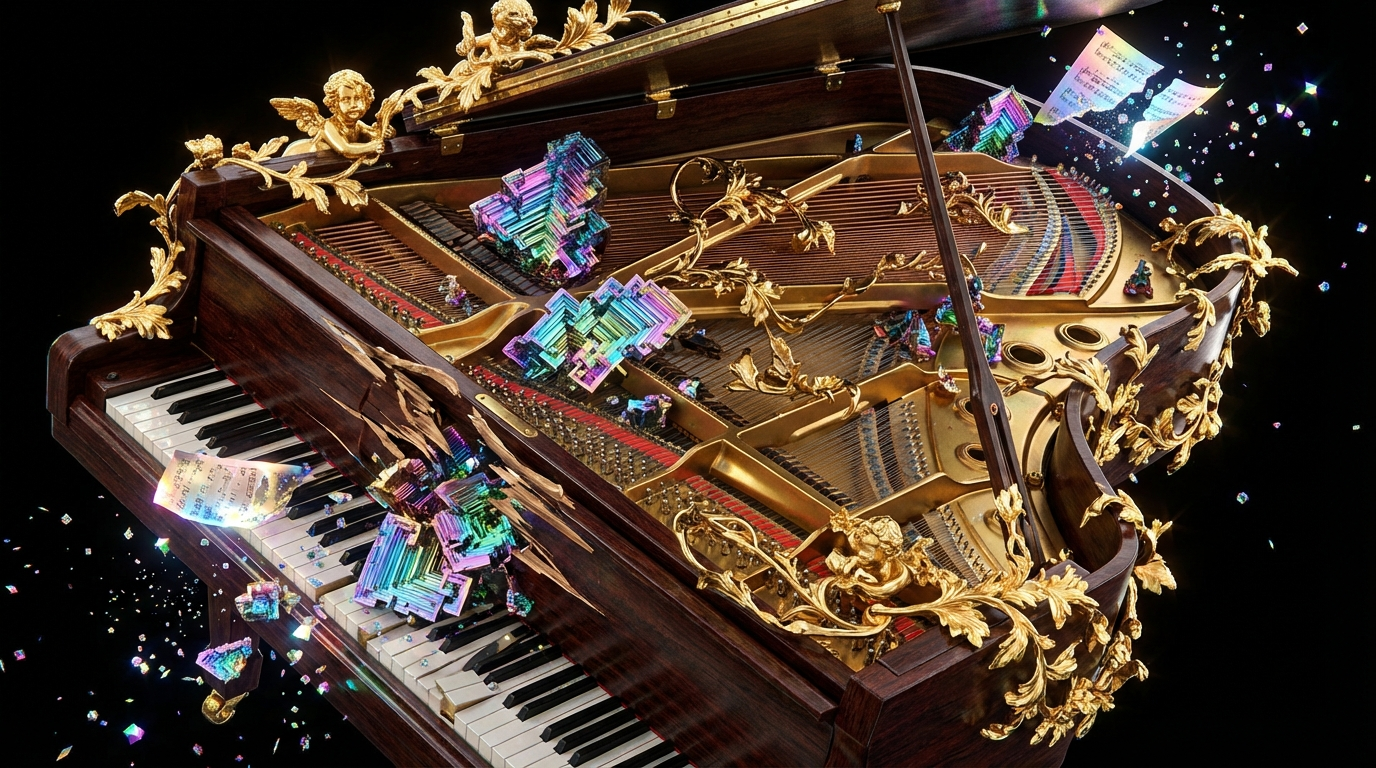 Generated artwork from bismuth-rococo-overgrowth