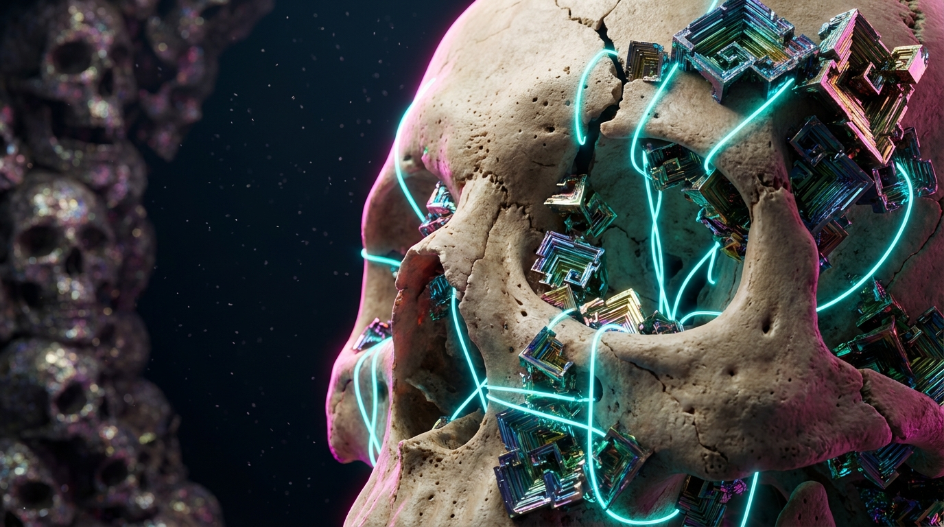 Generated artwork from bismuth-threaded-ossuaries