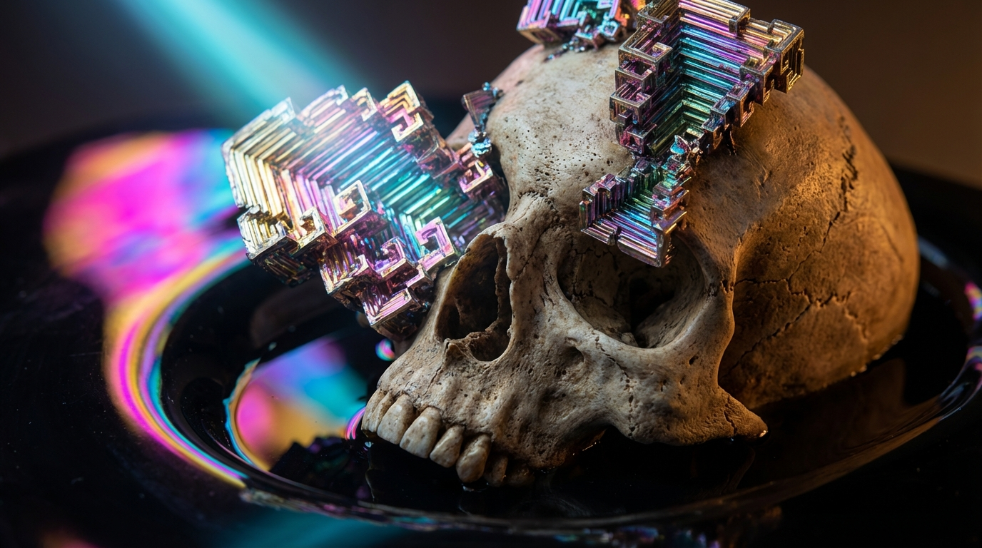 Generated artwork from bismuth-threaded-ossuaries