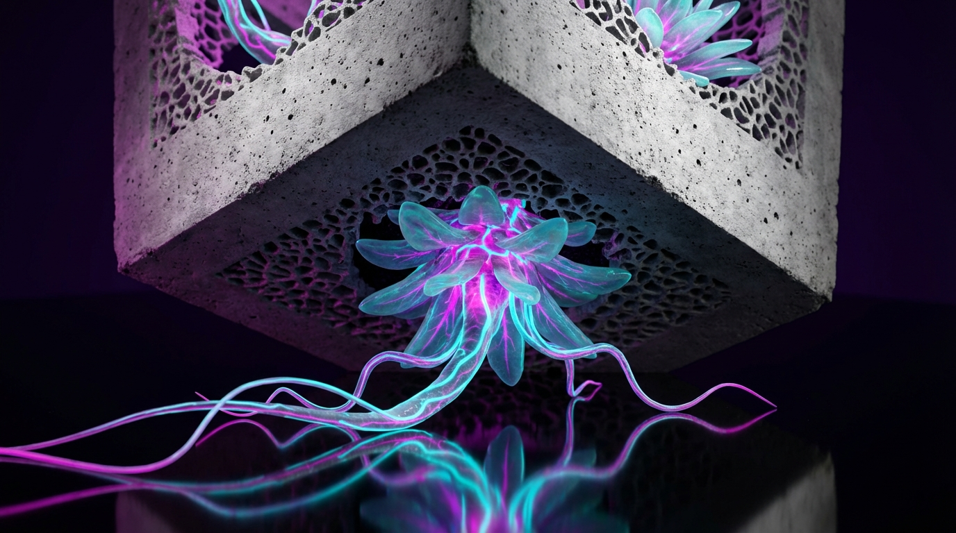 Generated artwork from brutalist-lace-terrariums