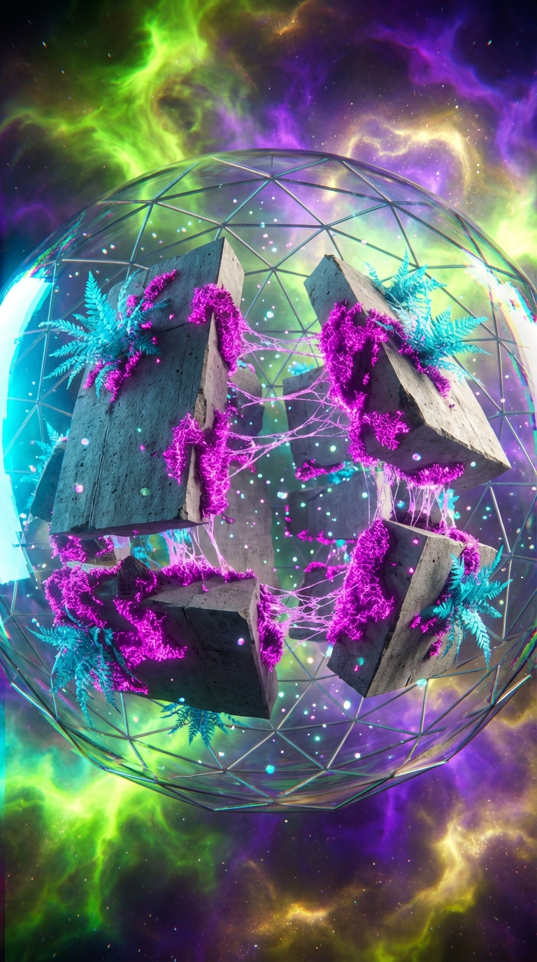 Generated artwork from brutalist-lace-terrariums