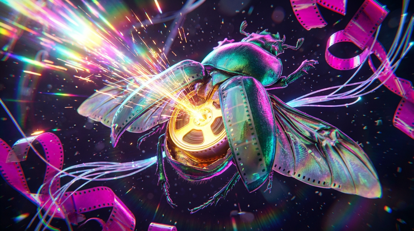 Generated artwork from celluloid-chitin-reliquaries