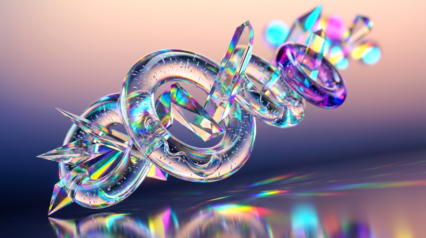 Generated artwork from chromatic-glass