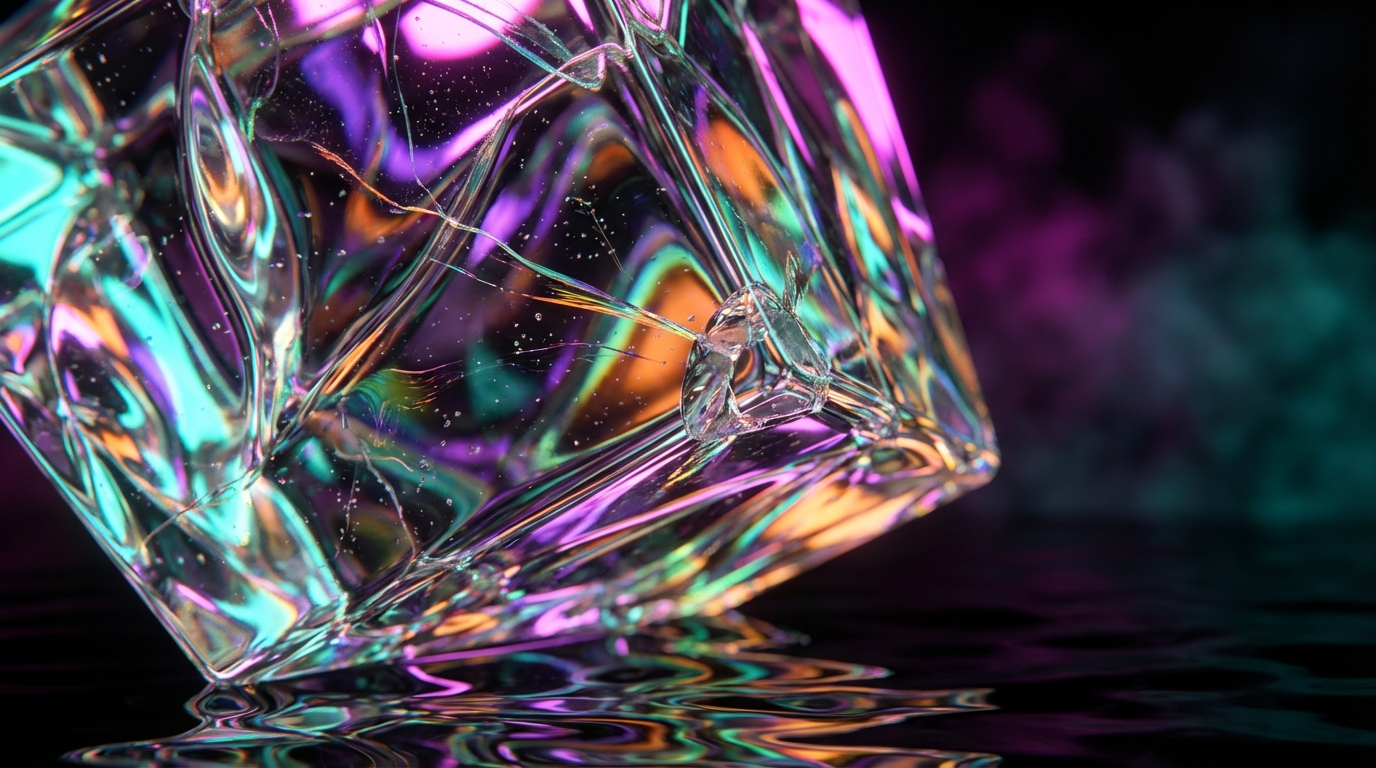 Generated artwork from chromatic-glass