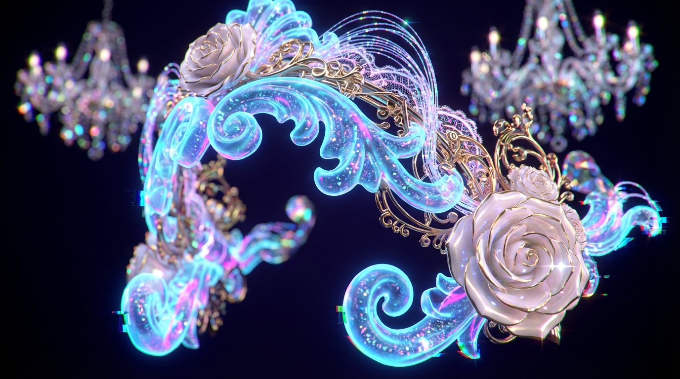 Generated artwork from ectoplasmic-cyber-rococo