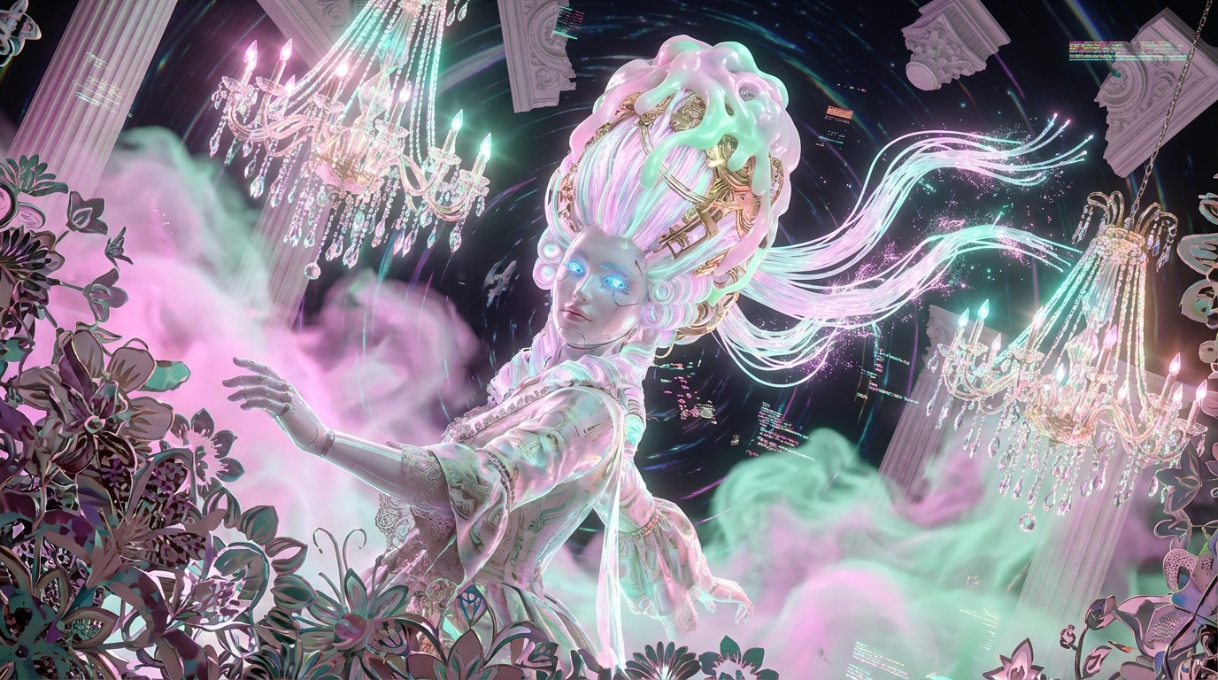 Generated artwork from ectoplasmic-cyber-rococo