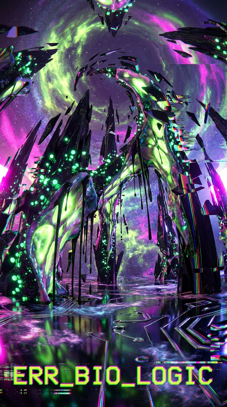 Generated artwork from ferromagnetic-lichen-spires