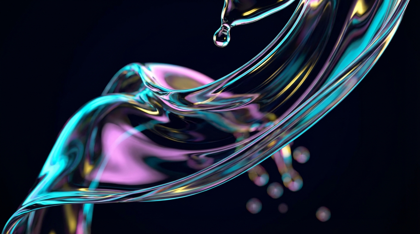 Generated artwork from fluid-chromatics