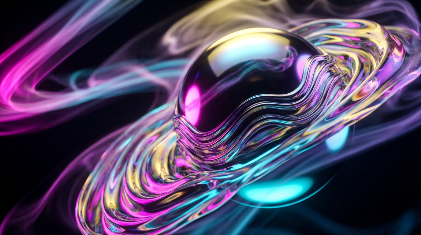 Generated artwork from fluid-chromatics
