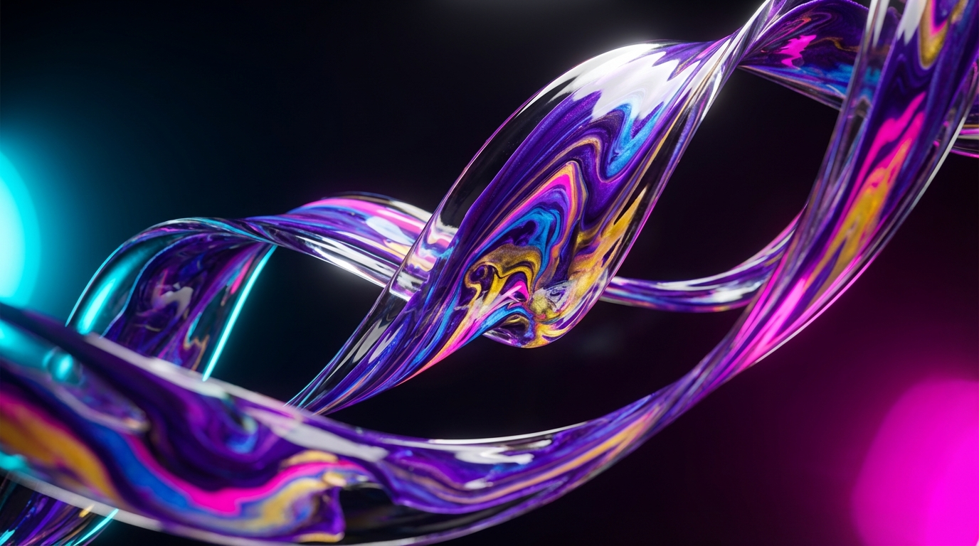 Generated artwork from fluid-chromatics