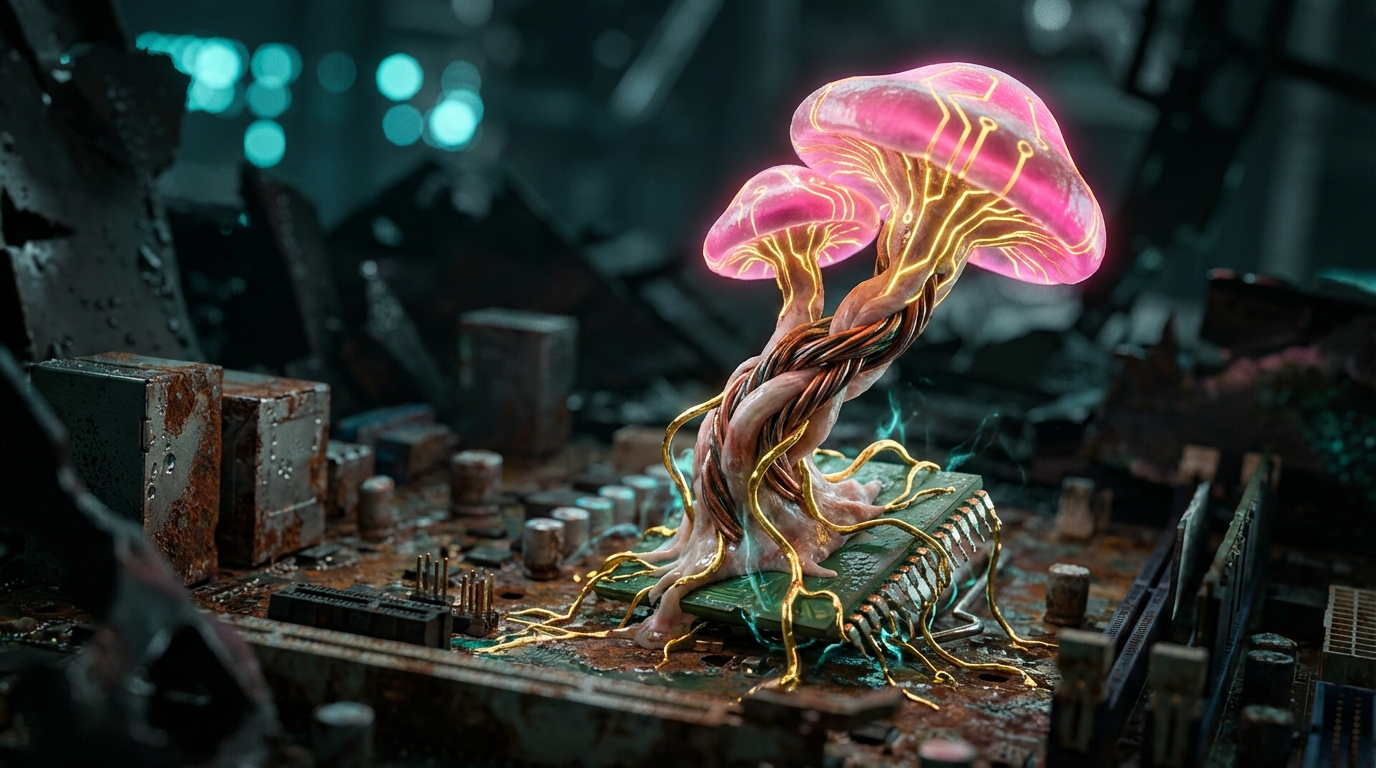 Generated artwork from gilded-fungal-circuitry