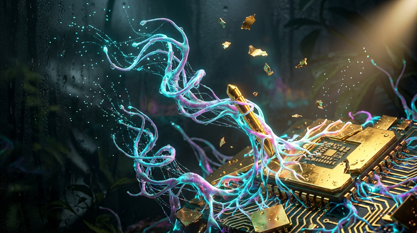 Generated artwork from gilded-mycelial-circuitry