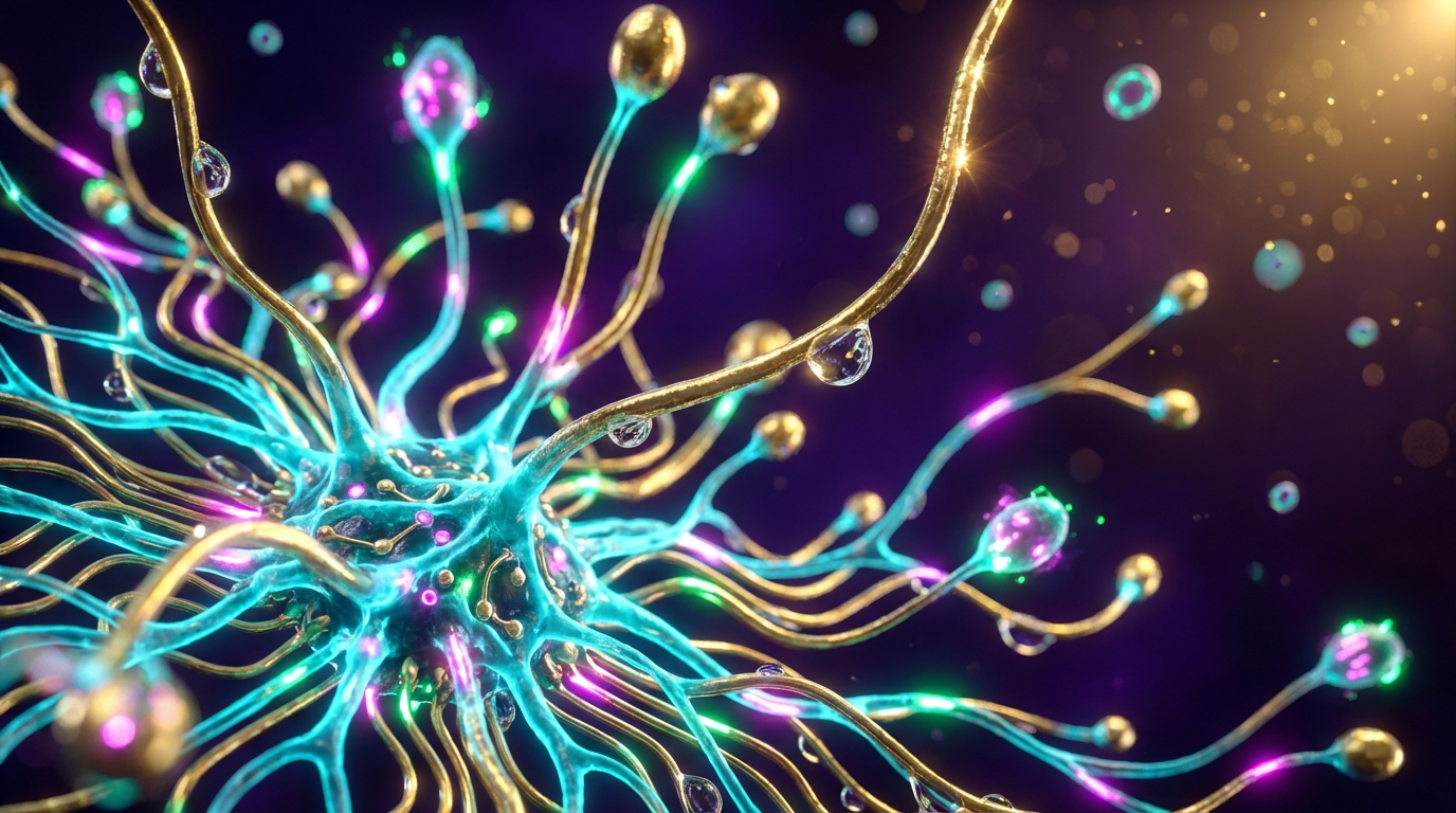 Generated artwork from gilded-mycelial-circuitry