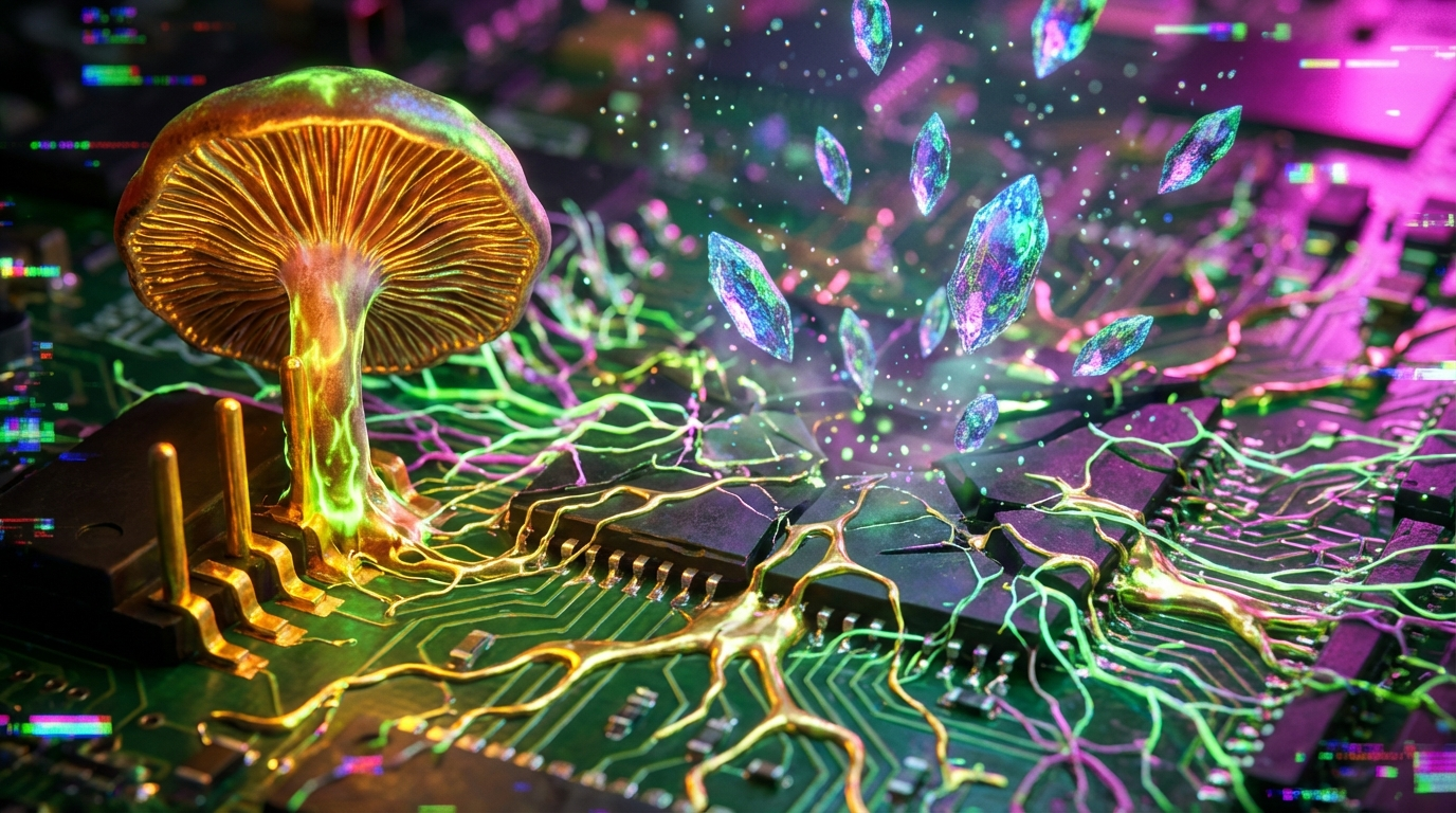 Generated artwork from gilded-mycelial-data-rot