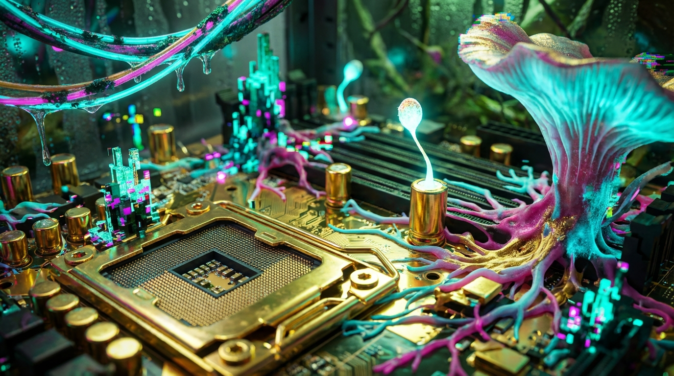 Generated artwork from gilded-mycelial-data-rot