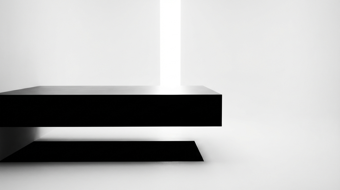 Generated artwork from monolithic-linear-void