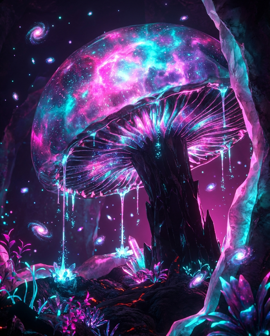 Generated artwork from obsidian-celestial-mycology