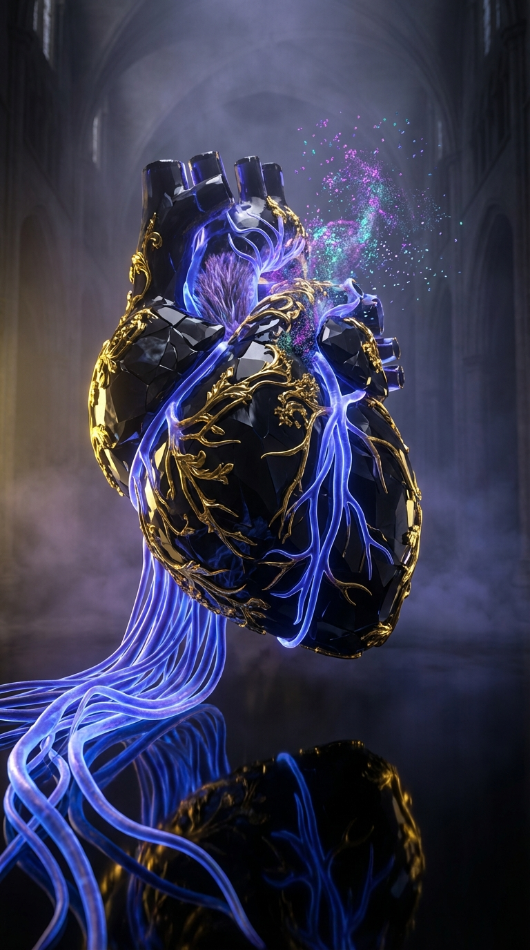 Generated artwork from obsidian-mycelial-baroque