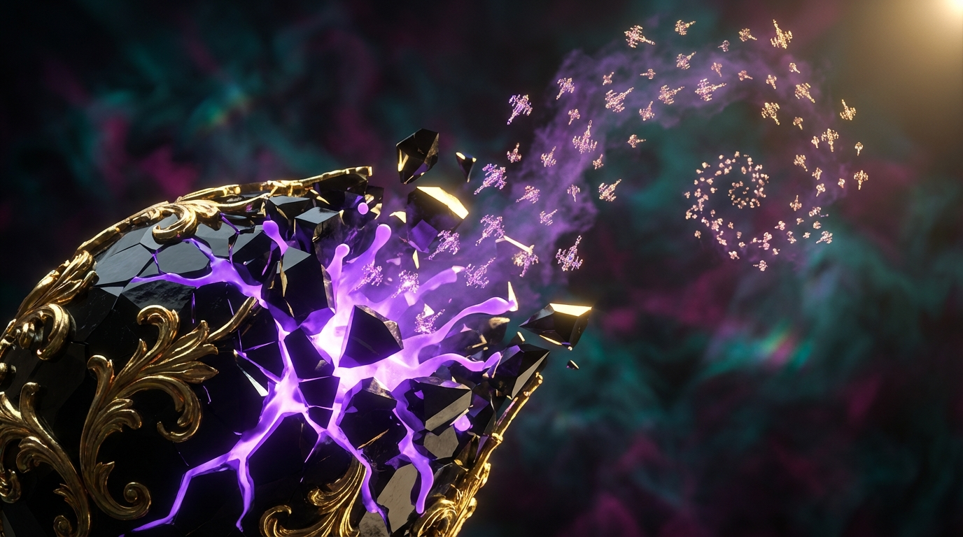 Generated artwork from obsidian-mycelial-baroque