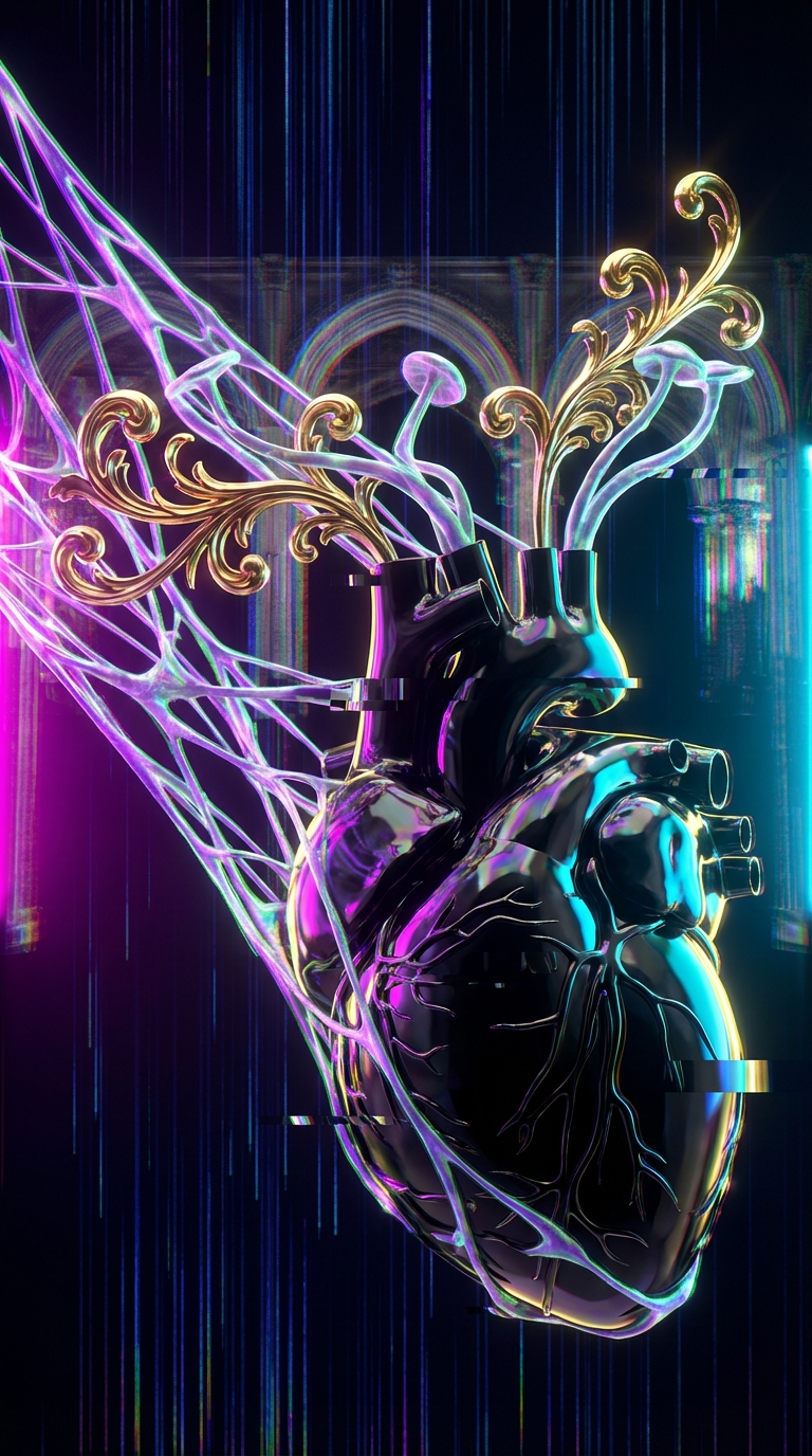 Generated artwork from obsidian-mycelial-baroque