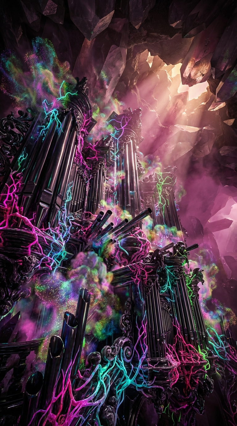 Generated artwork from obsidian-mycelial-baroque