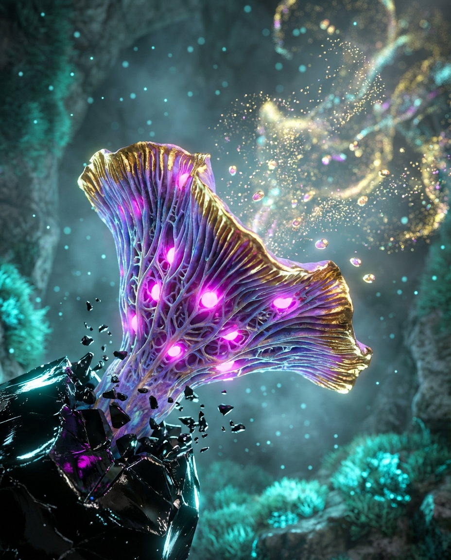 Generated artwork from obsidian-mycelial-rococo