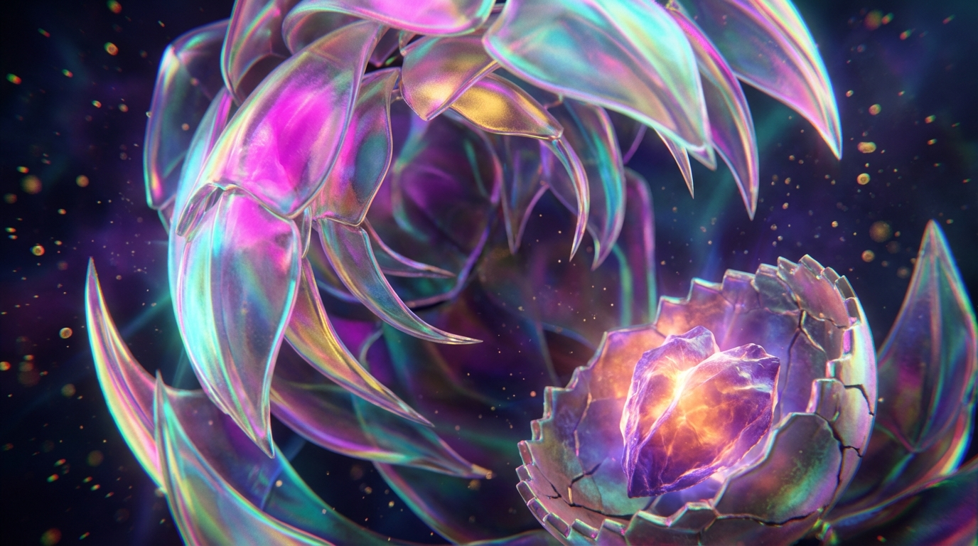 Generated artwork from opalescent-chitin-reliquary