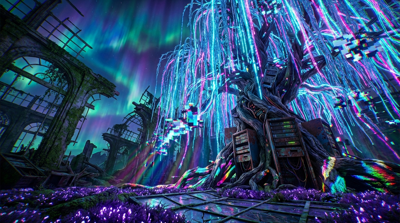 Generated artwork from petrified-glitch-arboretum