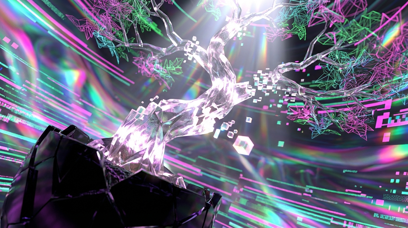 Generated artwork from petrified-glitch-arboretum