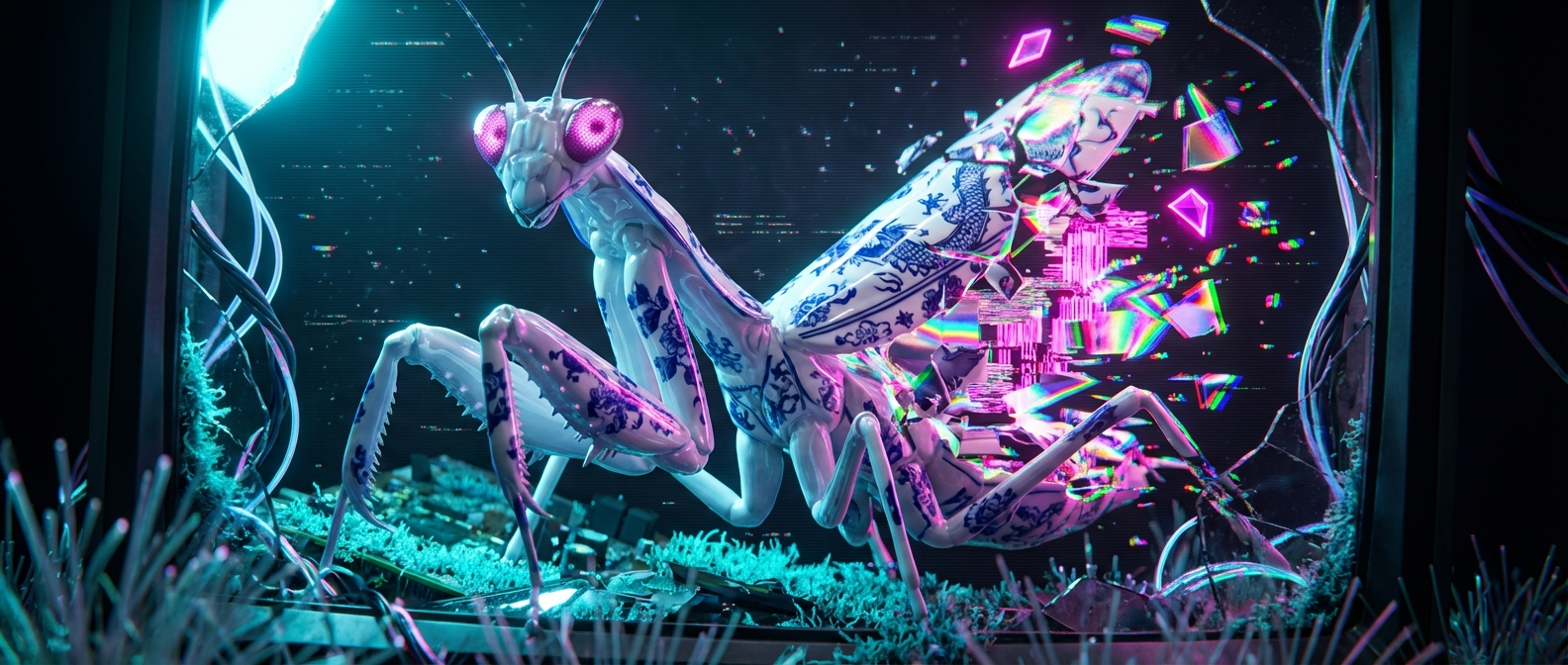 Generated artwork from porcelain-glitch-fauna