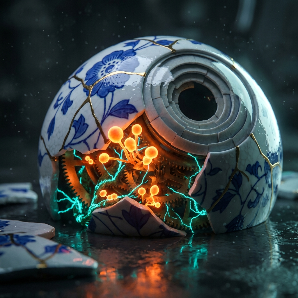 Generated artwork from porcelain-mecha-blight