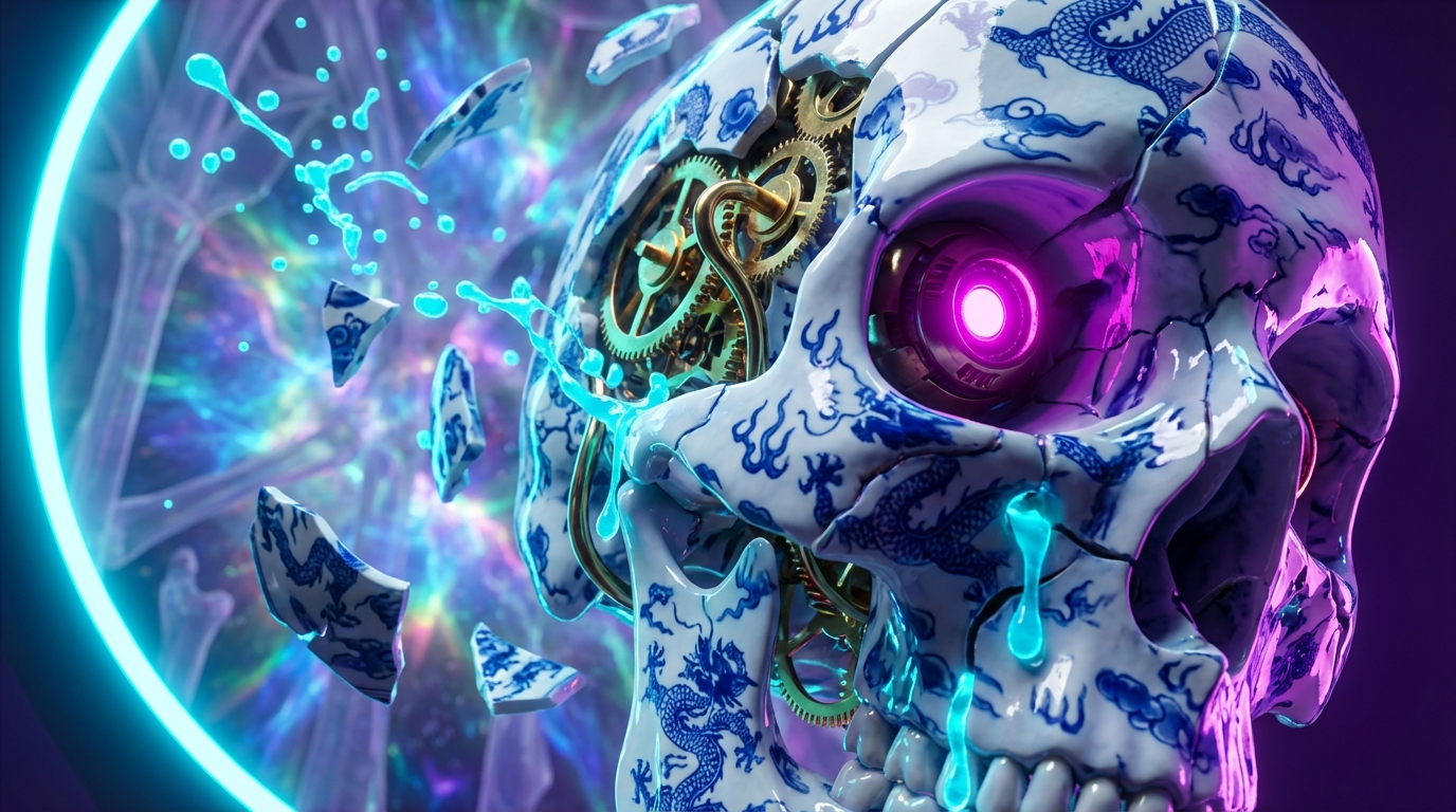 Generated artwork from porcelain-mecha-ossuary